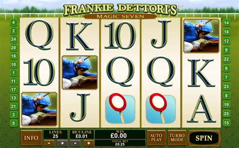 Frankie dettoris magic seven jackpot  The 200 free spins from the welcome bonus are valid for Frankie Dettori’s Magic Seven